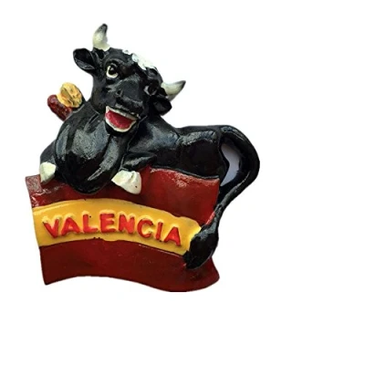 Image of 3D Valencia Spain Souvenir fridge magnet,Home &amp; kitchen decoration refrigerator magnet