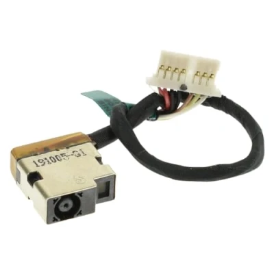 Image of LPUK Charging Port for HP p/n: 799736 F57, S57, T57, Y57, CBL00672 0100, L20475 001, L53538 M08887 001 Replacement DC Connector Power Jack Cable