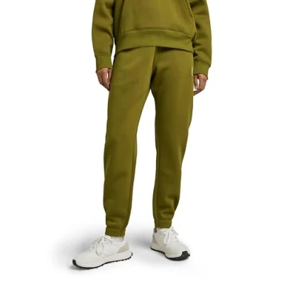 Image of G Star RAW Mens Unisex Core Tapered Sweat Pants Green Cotton Size X Small