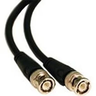 Image of C2G 80364 0.5M 75 Ohm BNC Cable, Video Cable Suitable for CCTV, Broadcast, Home Theater, Surveillance Monitoring System, Black