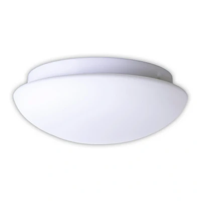 Image of Bergen LED Flush Ceiling Light White PIR + Dusk to Dawn Sensor 3100K