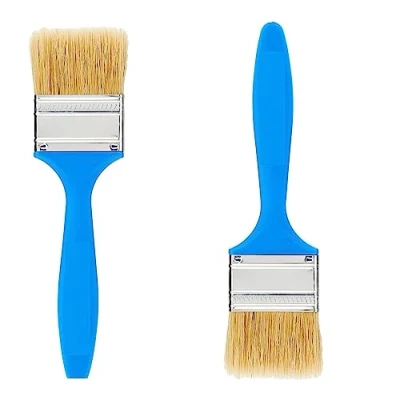 Image of Mr. Gadget&#039;s Solutions® Disposable Paint Brush Fine Painting Decorating Brushes Natural Bristles Wall Fence 50mm
