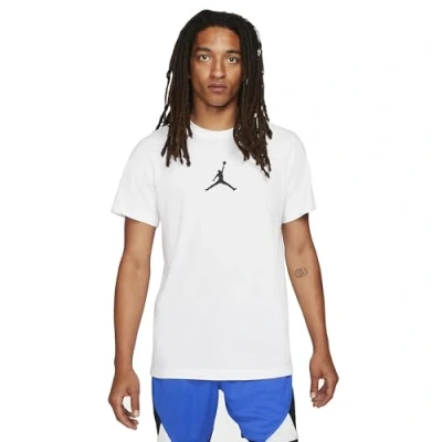 Image of NIKE CW5190 102 M J Jumpman DF SS Crew T Shirt Men&#039;s White/Black Size XL