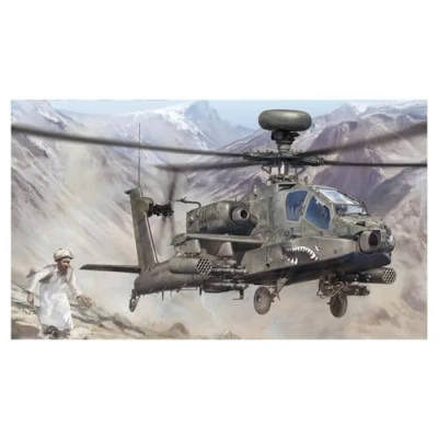 Image of Takom 1:35 AH 64D Apache Longbow Attack Helicopter Model Aircraft Kit