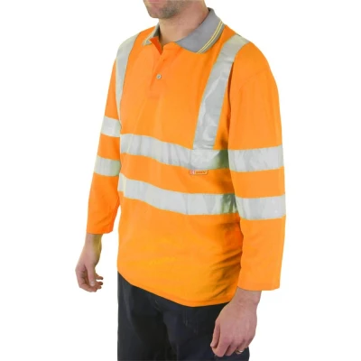 Image of Plant Operators 3/4qtr Sleeve Polo Shirt Small