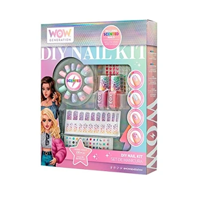 Image of Unbekannt WOW00017 Wow Generation Scented Nails Manicure Set, Colourful