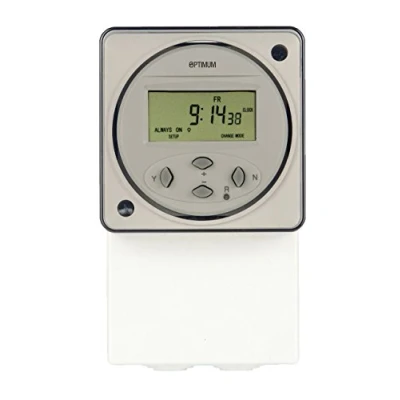 Image of Optimum OP IHTDIGI Digital 24 Hour/7 Day Immersion/General Purpose Time Switch, 230 V, White