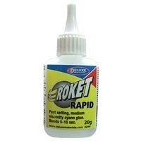 Image of FAST SUPERGLUE, ROKET RAPID, 20G AD44 By DELUXE