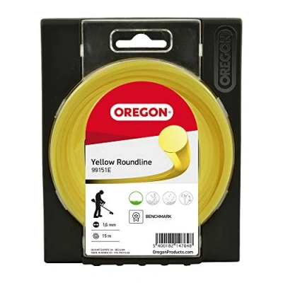 Image of Oregon Yellow Star Line 99151E Round Trimmer for Low Grass with Five Cutting Edges