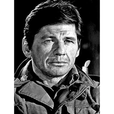 Image of Wee Blue Coo HOLLYWOOD PUBLICITY SHOT CHARLES BRONSON 12x16 &quot; POSTER ART PRINT HP3105