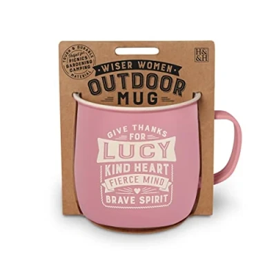 Image of History &amp; Heraldry Personalised Outdoor Mug (Lucy)