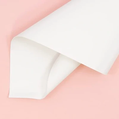 Image of Craftelier Ecoleather, Faux Leather, White, 35 x 50 cm
