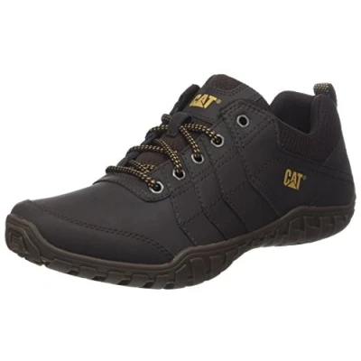Image of Cat Footwear Men&#039;s Instruct Trainers, Brown Coffee Coffee, 9 UK