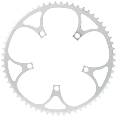 Image of Spécialités TA Alize 130 PCD, 9/10 Speed Chainring, Silver, 39T Middle