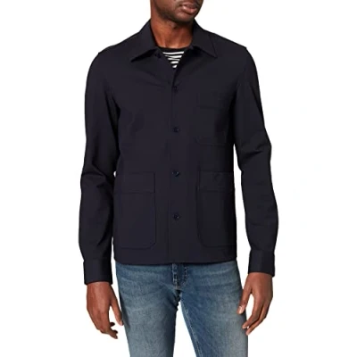Image of Seidensticker Men&#039;s Regular Fit Langarm Jersey Shirt, Darkblue, M