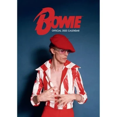 Image of 2025 Calendar David Bowie Month to View A3 Official Product
