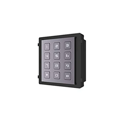Image of Hikvision Digital Technology DS KD KP Intercom System Accessory for (Keyboard, Black, Grey, Hikvision, IK07, 40 60C, 98.5mm)