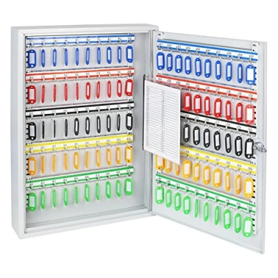 Image of HMF 135100 07 Key Cabinet, 100 Keys 55 x 38 8 cm, Light Gray