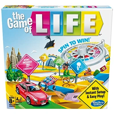 Image of Hasbro Gaming C3893 Game Of Life (Amazon Exclusive), Limited edition