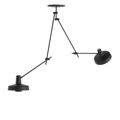 Image of GRUPA Arigato ceiling lamp 2 bulb 110cm black