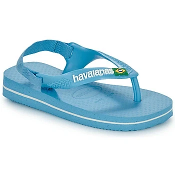 Image of Havaianas Baby Brasil logo II, Lavender Blue, 6C