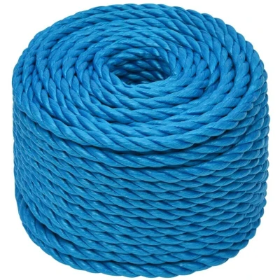 Image of vidaXL Work Rope Blue 16 mm 50 m Polypropylene