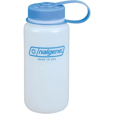 Image of Nalgene 0.5L HDPE Wide Mouth Water Bottle,White