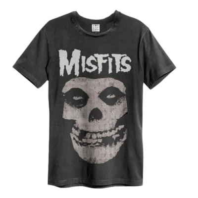 Image of Amplified Crew T Shirt for Men/Women Unisex, Charcoal, S