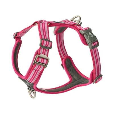 Image of Dog Copenhagen Comfort Walk Air 3.0 Harness Adjustable, Reflective Stain and Water Repellent, Mocca, XS