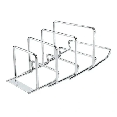 Image of MasterClass Smart Space Frypan &amp; Lid Storage Rack
