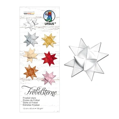 Image of Ursus Star Striped Coloured Drawing Paper 130 g/m²