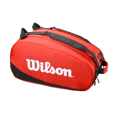 Image of Wilson Tour Padel Bag, For up to 6 Rackets, Red
