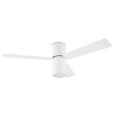 Image of Formentera 1 Light Ceiling Fan White, E27