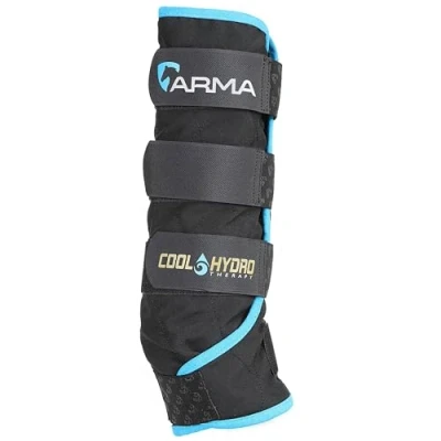 Image of Shires ARMA Cool Hydro Therapy Boots Black Full