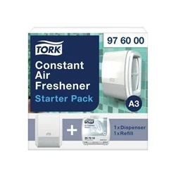 Image of Tork Starter Pack Constant Air Freshener White 976000