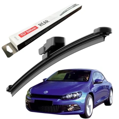 Image of Silbak Rear Windscreen Wiper, fits for VW (VOLKSWAGEN) SCIROCCO (08/2008 11/2017) Wiper Blade, 250mm