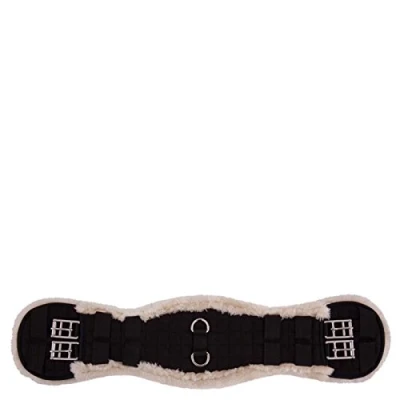 Image of Premiere Dressage Girth Artificial Fur 70 Zwart Naturel