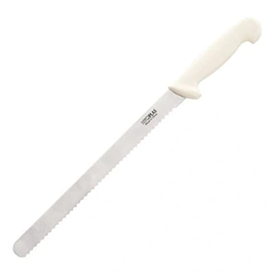 Image of Hygiplas Serrated Slicer White 30.5cm