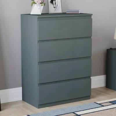 Image of Vida Designs Denver Drawer Chests (Jasper Green, 4 Drawer)