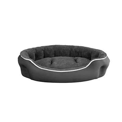 Image of Sogni e Capricci Coccole Dogs and Cats bedpets, Dark Grey, 75x65x20cm