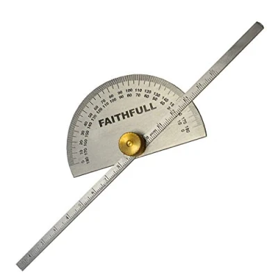 Image of Faithfull FAIGAUGEDEPT Depth Gauge With tractor, 0.24 cm*9.84 cm*3.62 cm