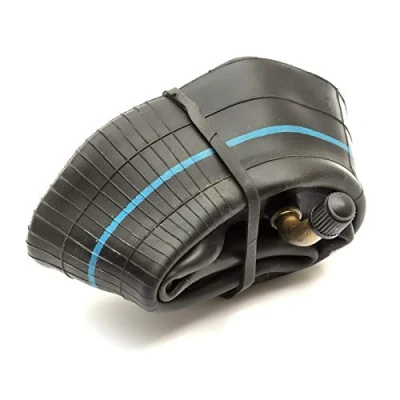 Image of 8.5x2 Inner Tube Bent Schrader Valve Fits Front or Rear Electric E Scooter GoPed 8 1/2x2 Tyre