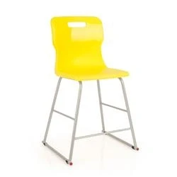Image of Titan High Chair Size 4 560mm Seat Height Yellow T61 Y