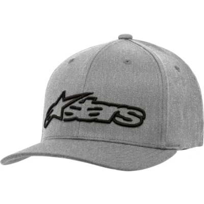 Image of Alpinestars Ageless Curve Hat, Men&#039;s Cap with Visor Charcoal Heather/Black