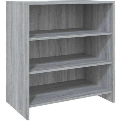 Image of vidaXL Sideboard Grey Sonoma 70x40.5x75 cm Engineered Wood