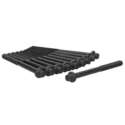 Image of ZJ0110135x10 Cylinder Head Bolt Kit AJUSA 81042300 Male Star 10 MAZDA: 2 Hatchback, 3 Hatchback