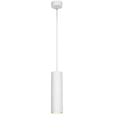 Image of Gipsy Modern Slim Plaster Pendant Light Ø 7cm 1xGU10 White