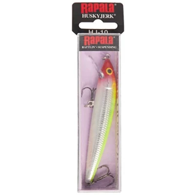 Image of Rapala 10cm (10g) Husky Jerk Fishing Lure Hot Tiger