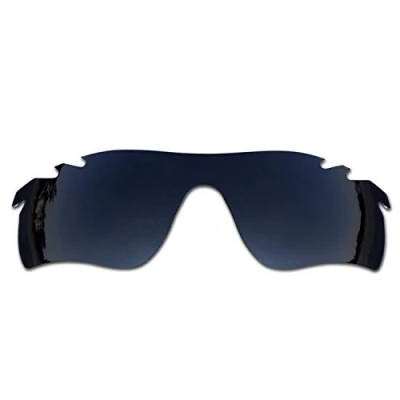 Image of SOODASE For Oakley Radarlock Path Vented Sunglasses Black Polarized Replacement Lenses