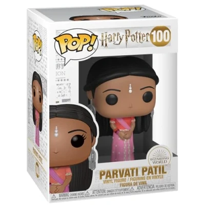 Image of Funko POP! Vinyl Harry Potter Parvati Patil (Yule) Collectable Figure Gift Idea Official Merchandise Toys for Kids &amp; Adults Movies Fans Model Collectors and Display
